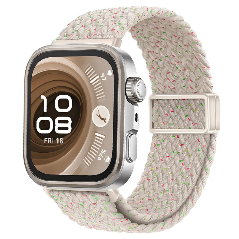 Magnetic Nylon Woven Band for Huawei Watch Fit 4 Pro / Fit 4 / Fit 3