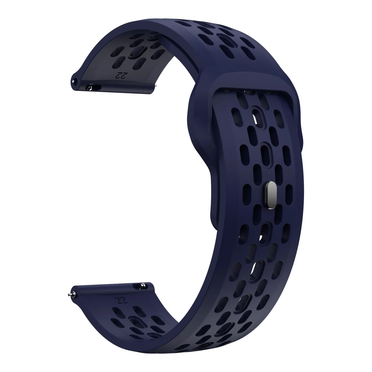 Motorola Moto Watch Perforated Silicone Sport Band, Pin-and-Tuck