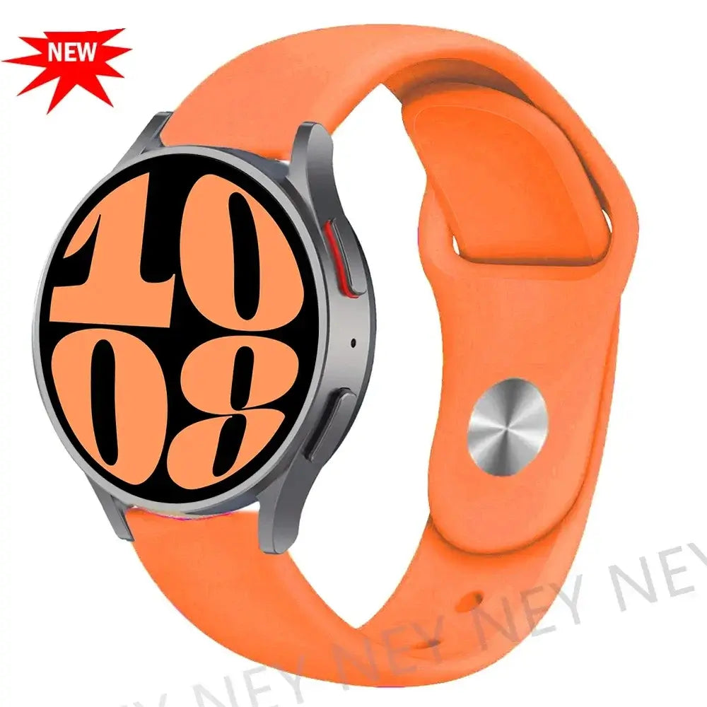 Amazfit Balance, GTR, GTS & Bip Smooth Silicone Pin-and-Tuck Band