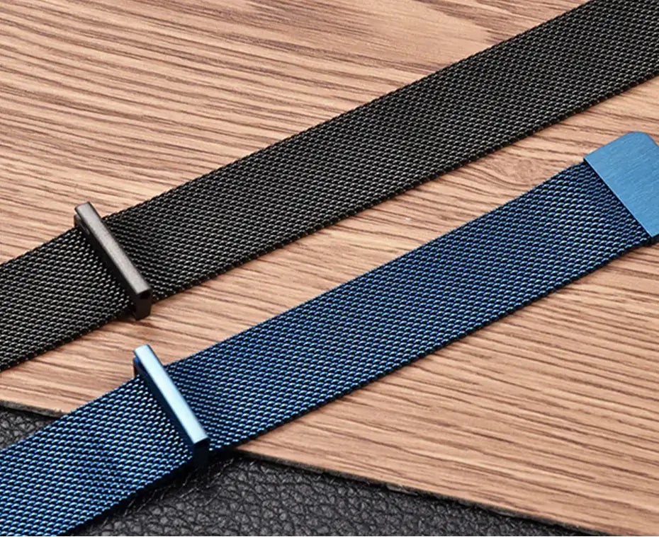 Ticwatch Stainless Steel Mesh Band - Sleek Magnetic Closure