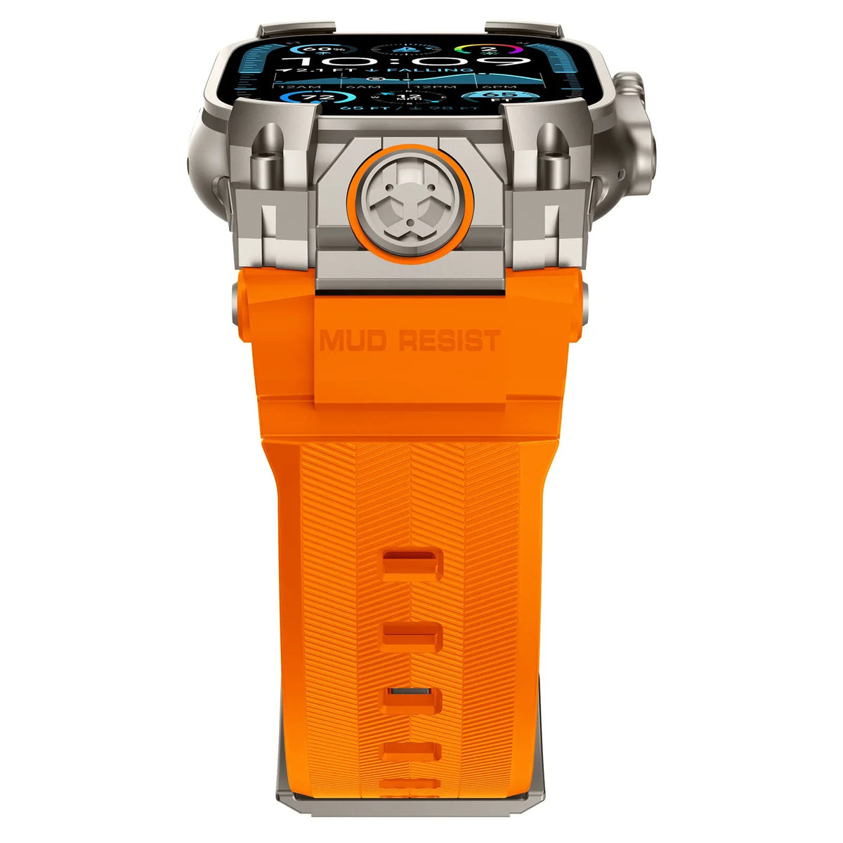 Luxury Sport Silicone Strap for Apple Watch Ultra 3/2/1 49mm