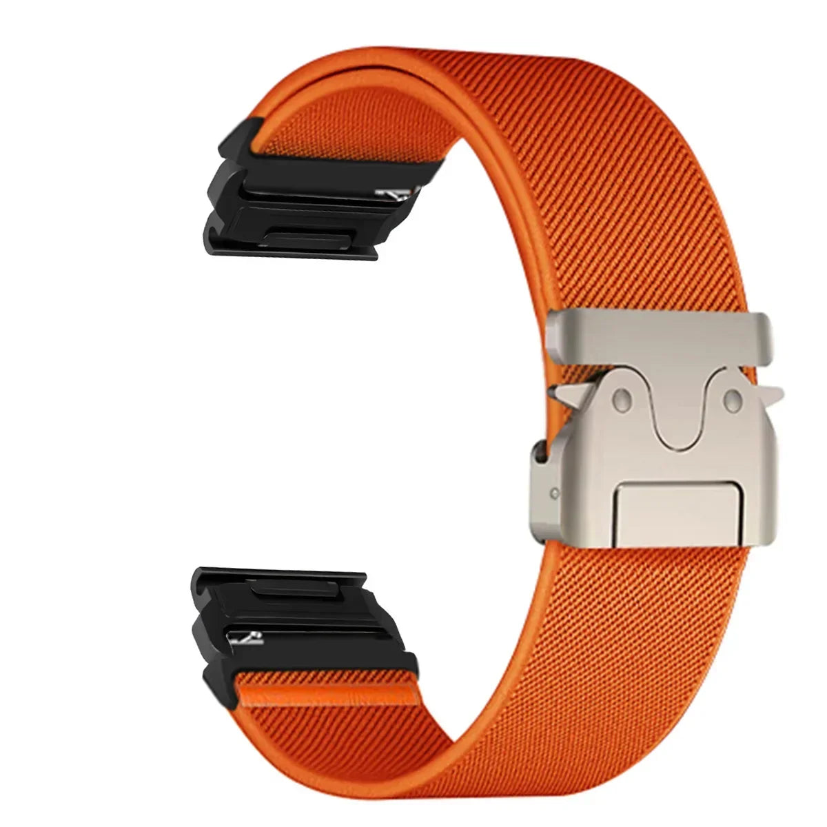 Garmin QuickFit 22/26mm Stretch Nylon Band, Clasp or Slider
