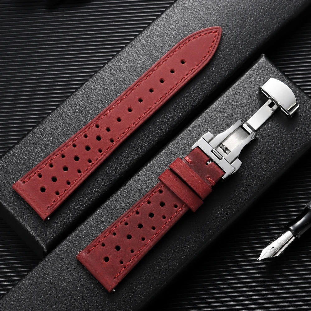 OnePlus Watch Perforated Racing Leather Band