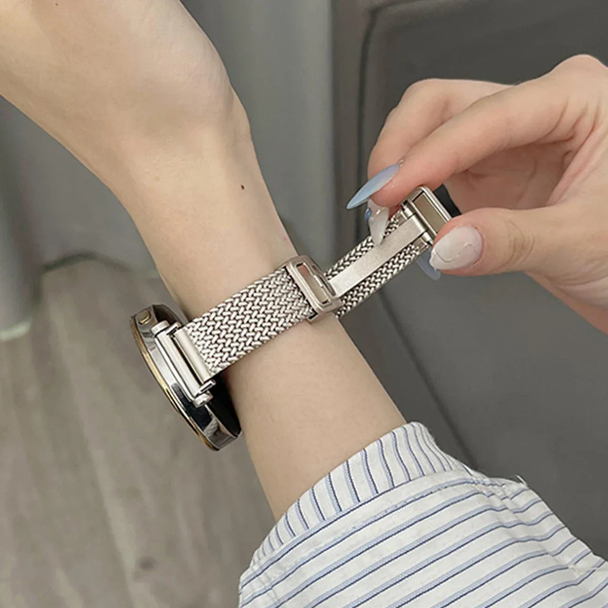 Huawei Watch & Watch GT Slim Magnetic Metal Mesh Band