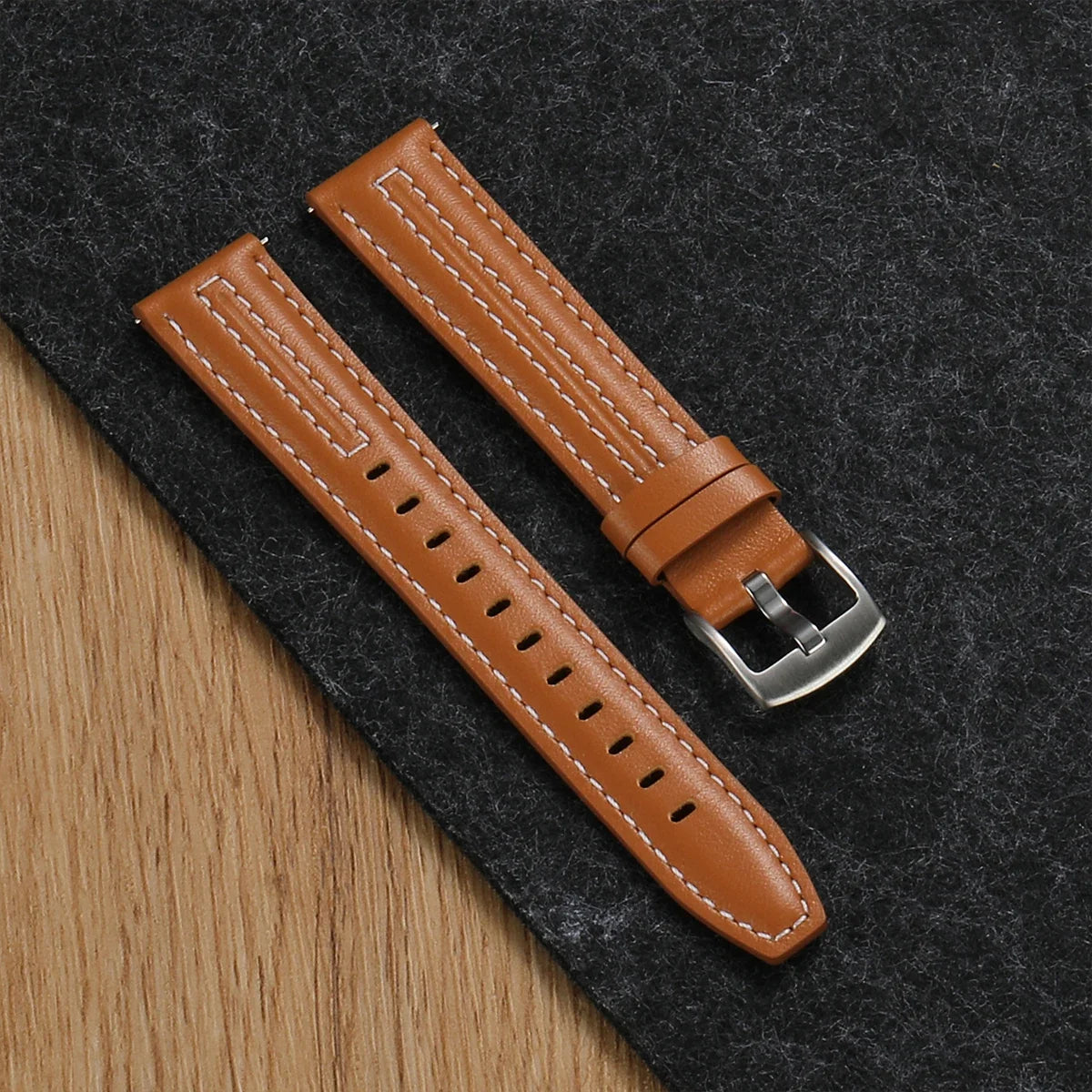 Leather Band for Huawei Watch GT6 / GT5 / GT4 – 18mm & 22mm