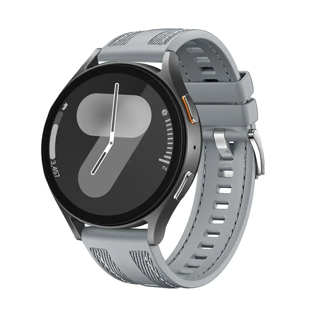Nylon Silicone Braid Watch Strap – 18mm/22mm | Huawei Watch GT5/GT4/GT3 & Samsung Galaxy