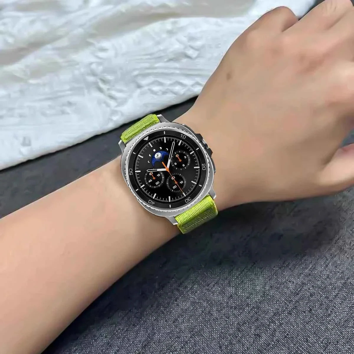 Nylon Loop Band for Samsung Galaxy Watch 9 & 8 40mm 44mm & Classic 46mm | Adjustable Replacement Strap