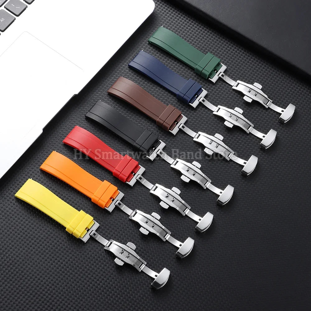 OnePlus Watch Silicone Band with Butterfly Clasp