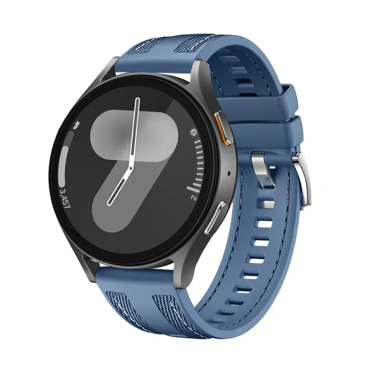 Nylon Silicone Braid Watch Strap – 18mm/22mm | Huawei Watch GT5/GT4/GT3 & Samsung Galaxy