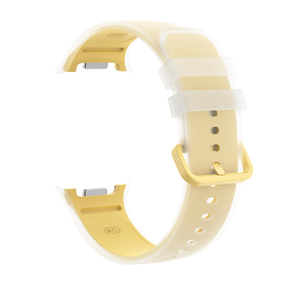 Jelly Silicone Band for Galaxy Watch 8 & 9 40/44mm, 8 Classic 46mm