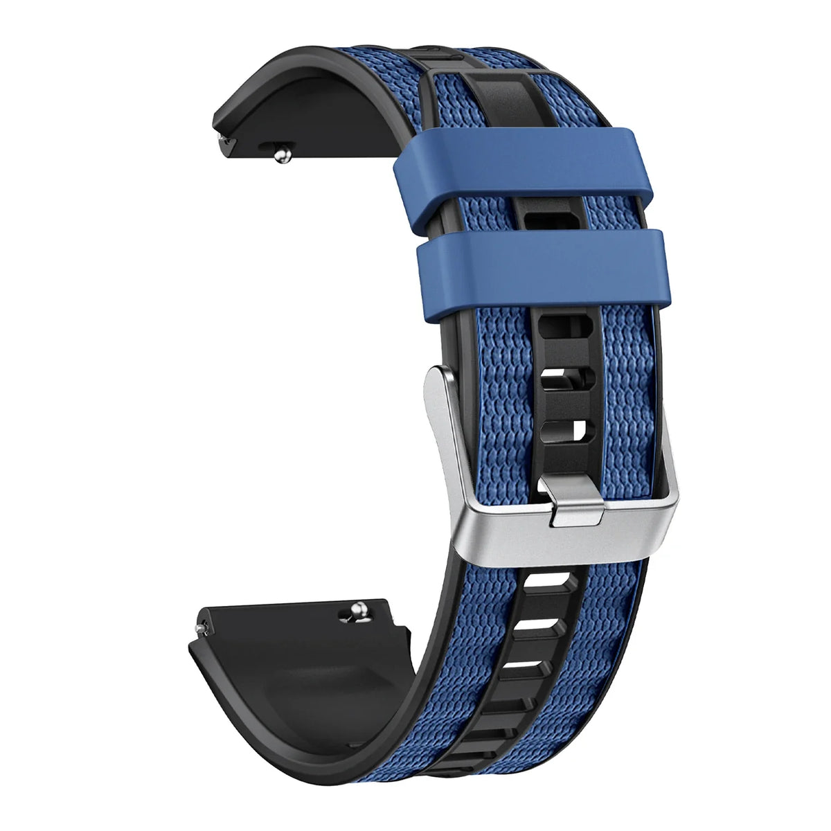 22MM Dual-Color Silicone Watch Band for Huawei Watch GT6 GT5 GT4 GT3 GT2 / Watch 5 4 3 Ultimate