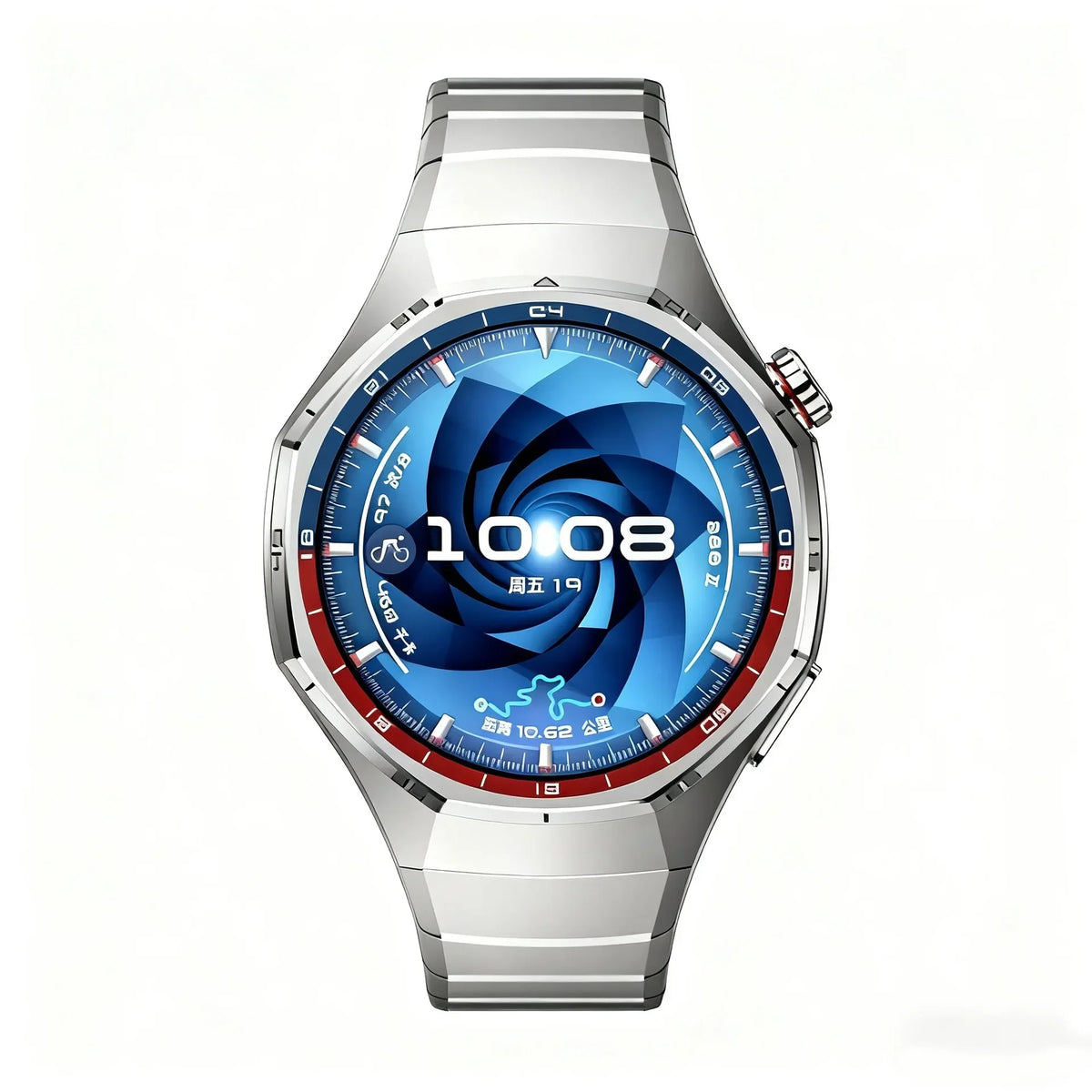 Titanium Metal Band for Huawei Watch GT6 Pro 46mm – No Gap Quick Release Bracelet