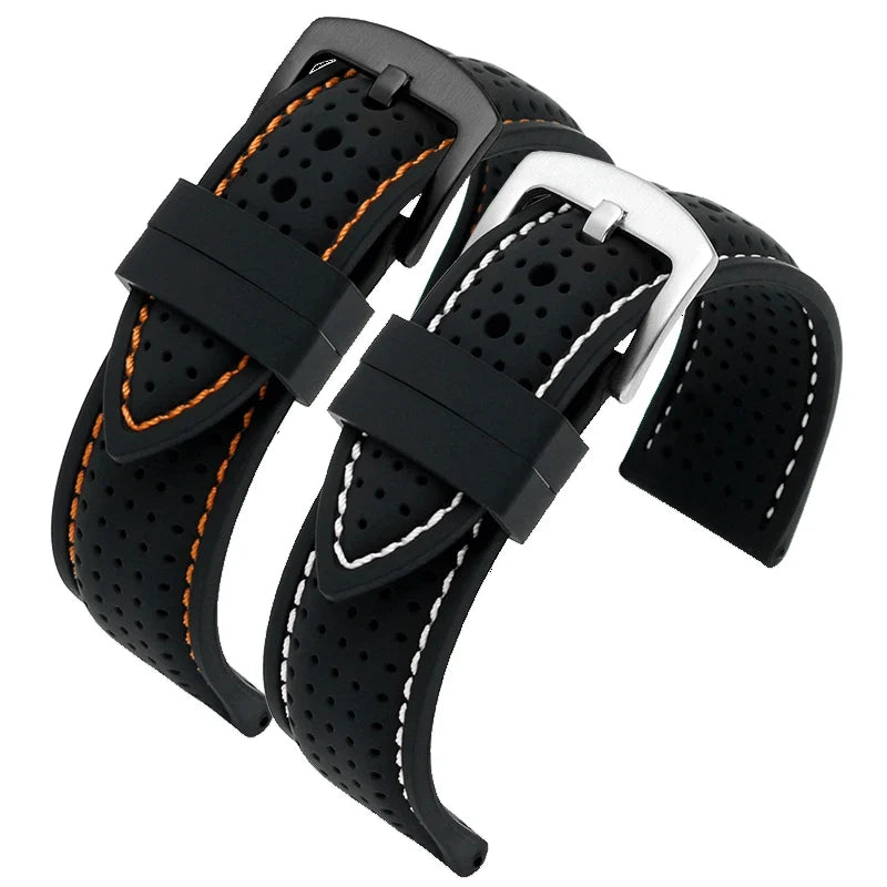 Polar Vantage, Grit X & Ignite Stitched Perforated Silicone Band