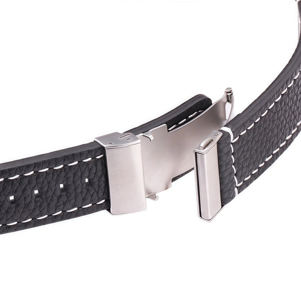 Polar Vantage, Grit X & Ignite Pebbled Leather Band, Folding Clasp