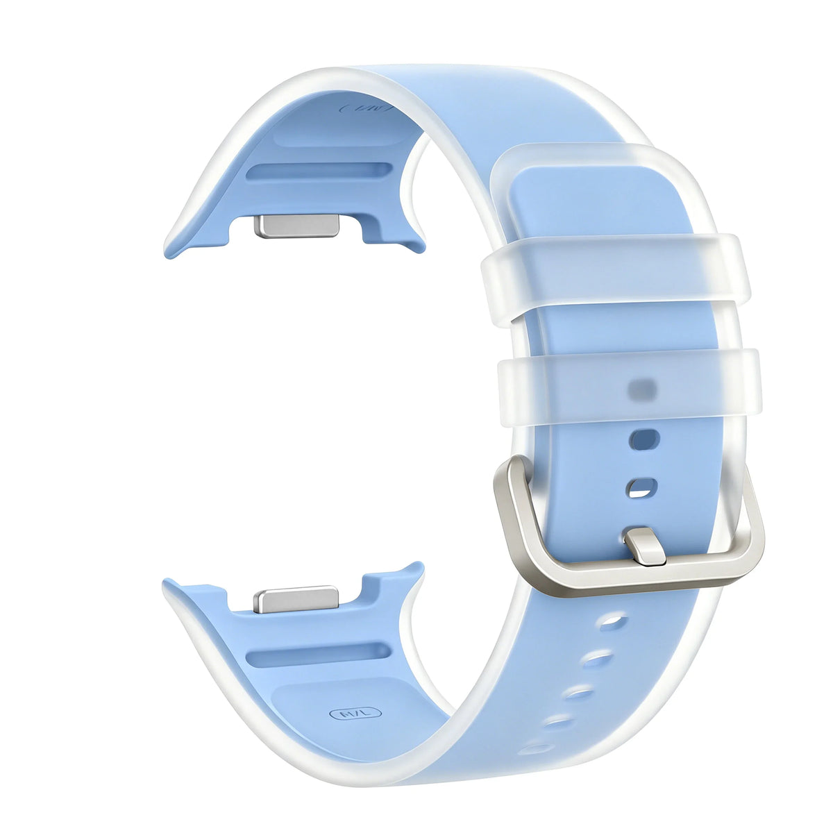 Clear Jelly Silicone Band for Samsung Galaxy Watch 8 & 9 (40/44mm) & 8 Classic 46mm