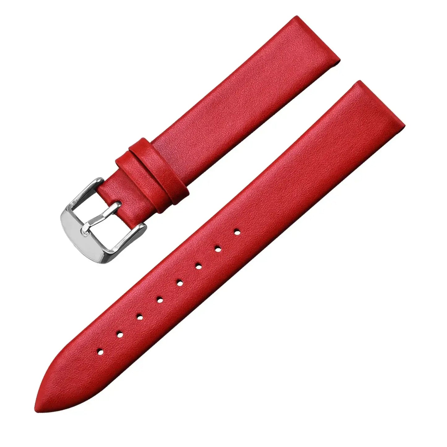 Amazfit Leather Band for Smartwatch Calf Leather with Silver Buckle