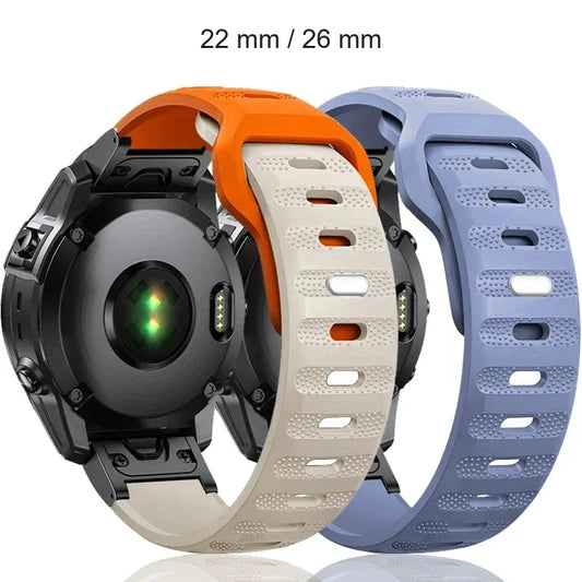 Garmin QuickFit 22/26mm Lightweight Soft Silicone Band