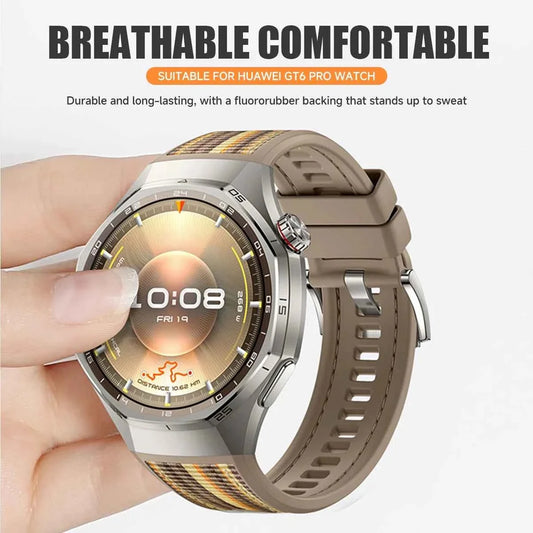 NoGap Nylon Silicone Band for Huawei Watch GT6 Pro 46mm