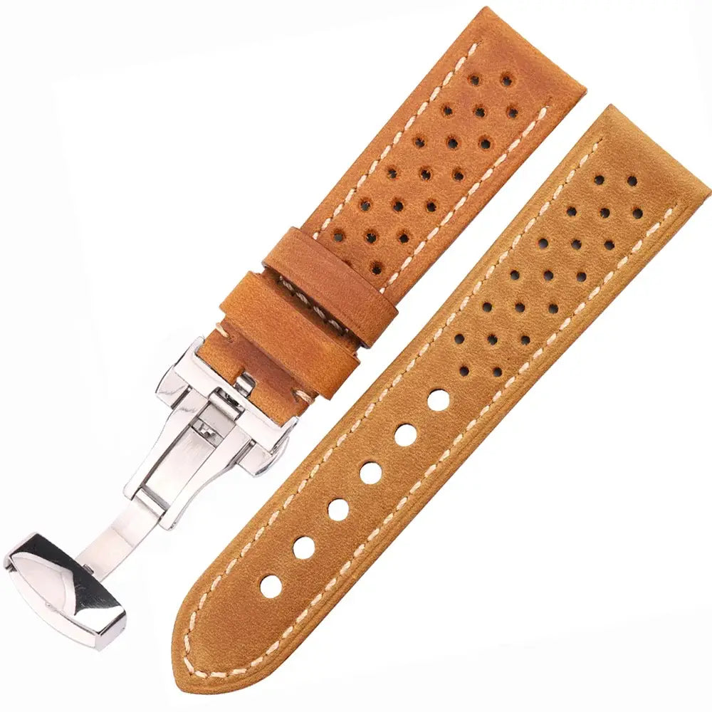 Ticwatch Leather Band - Breathable Design for Comfort