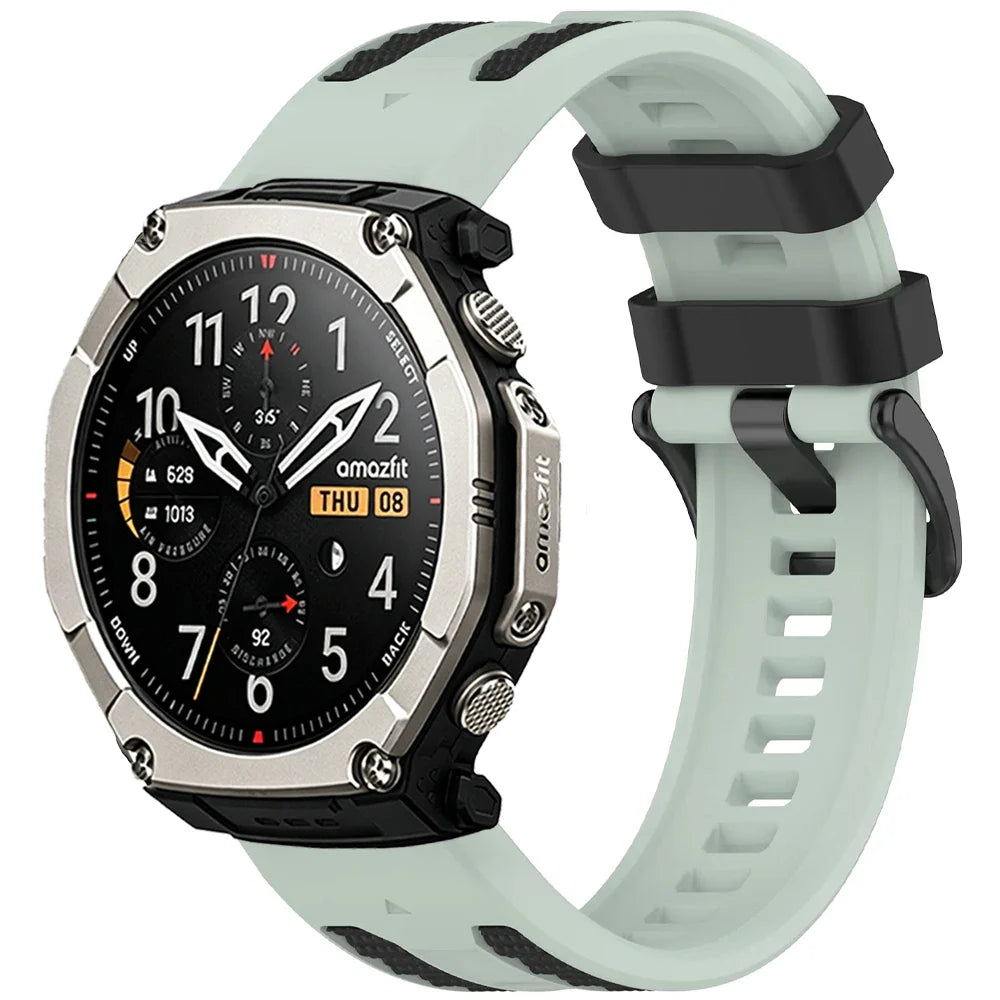 Garmin QuickFit 22/26mm Silicone Band with Contrast Keepers