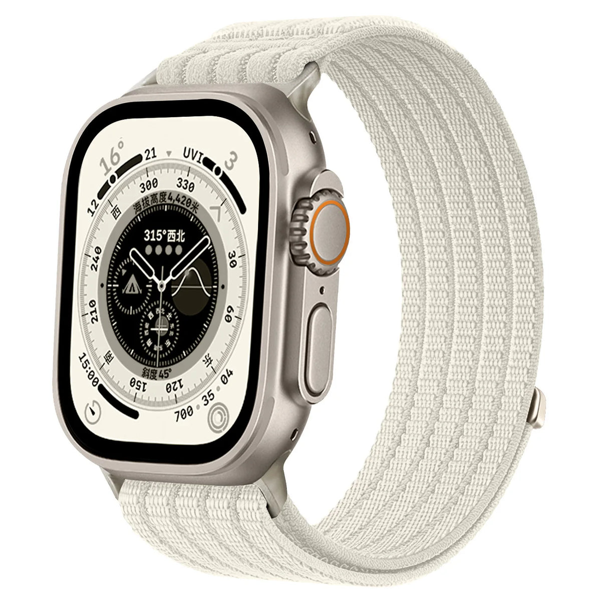 Apple Watch Sport Nylon Strap | Ultra 3/2/1 49mm / Series 11-10 46mm 42mm / Series 9-8-7 45mm 41mm / Series 6-SE-5-4 44mm 40mm