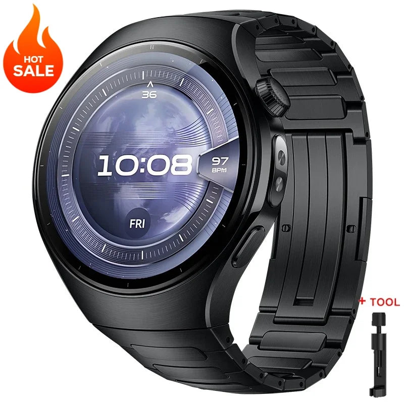 Titanium Band for Huawei Watch 5 46mm / 42mm – Metal Luxury Business Bracelet