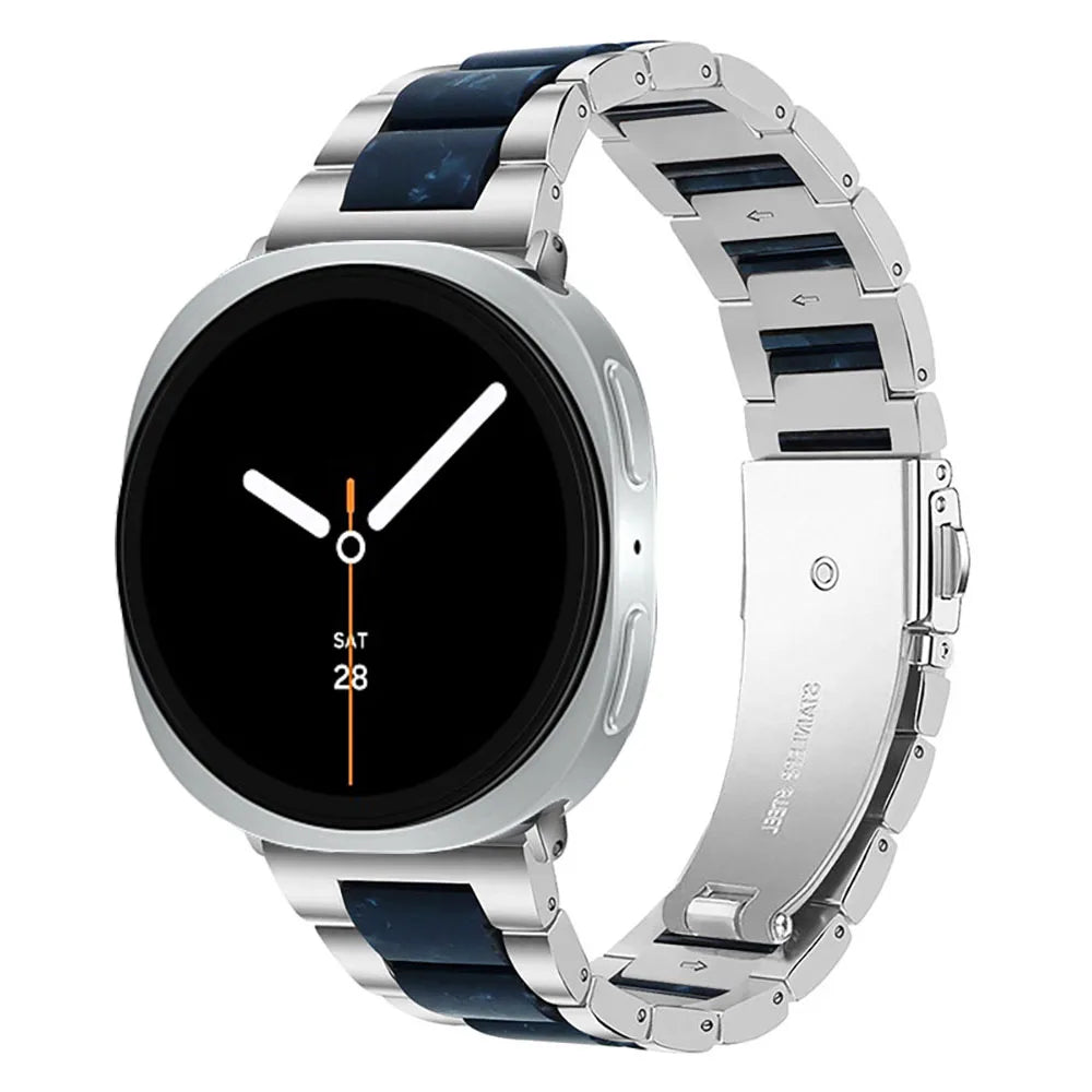Samsung Galaxy Watch Band Metal Resin Bracelet Watch8/Watch8 Classic/Watch9 Ultra/Ultra2