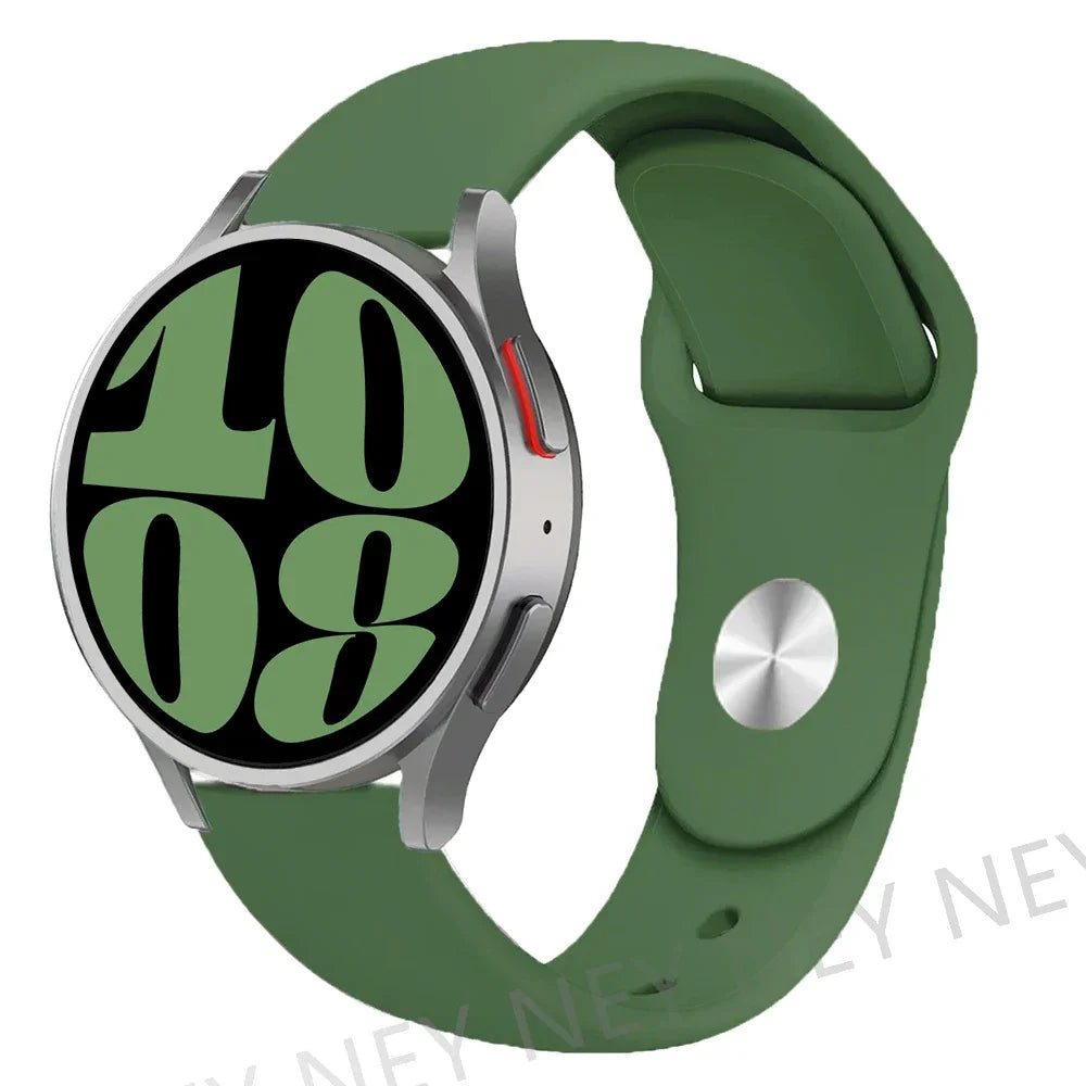 Motorola Moto Watch Smooth Silicone Pin-and-Tuck Band, 30 Colors