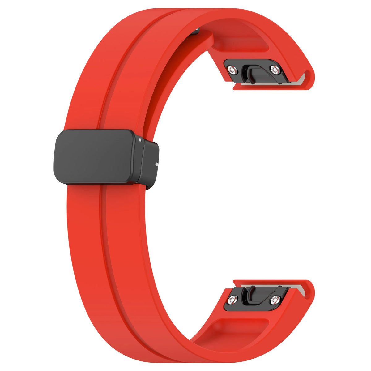 Garmin QuickFit 20/22/26mm Silicone Band with Magnetic Clasp