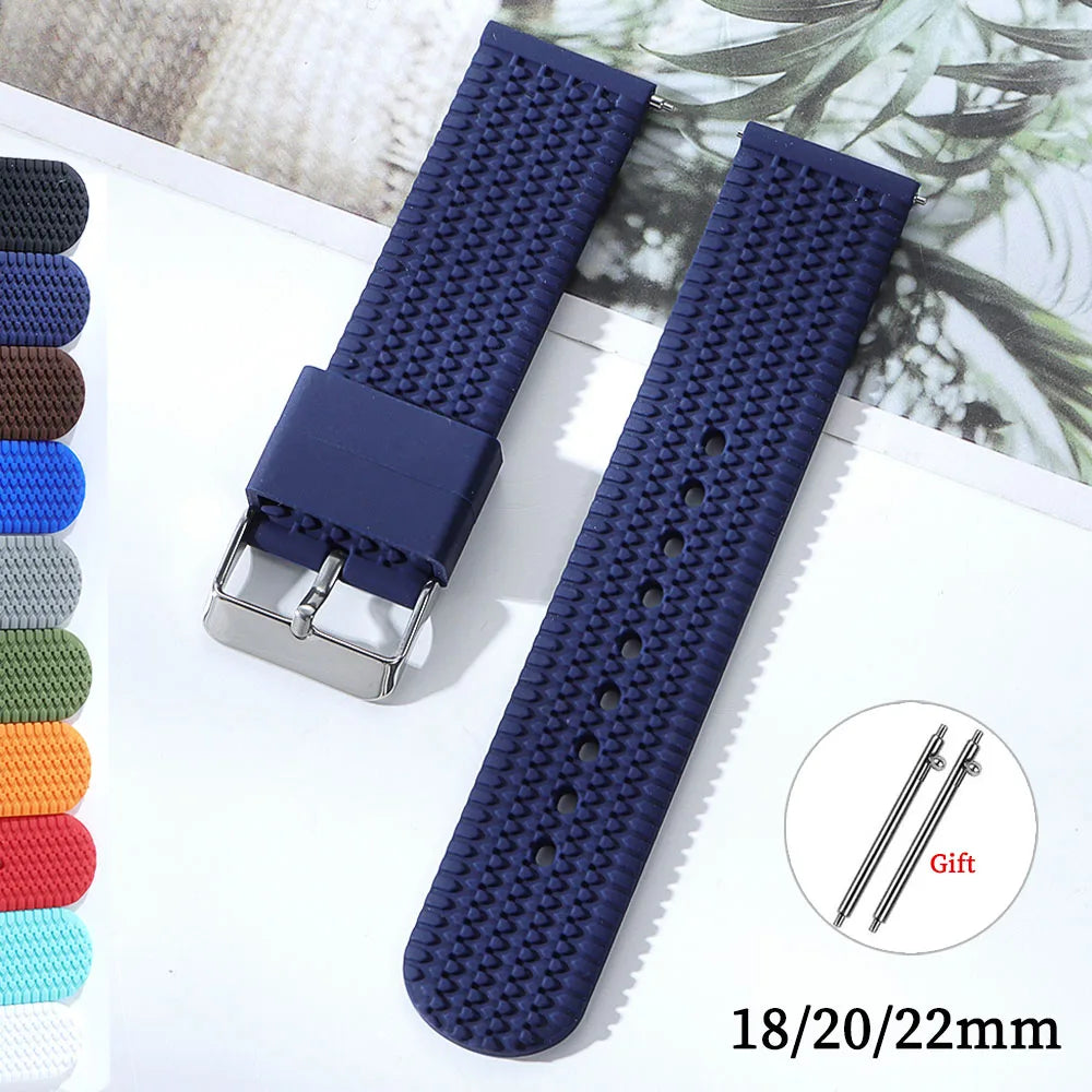 Suunto Race, Vertical & 9 Peak Tread Pattern Silicone Band