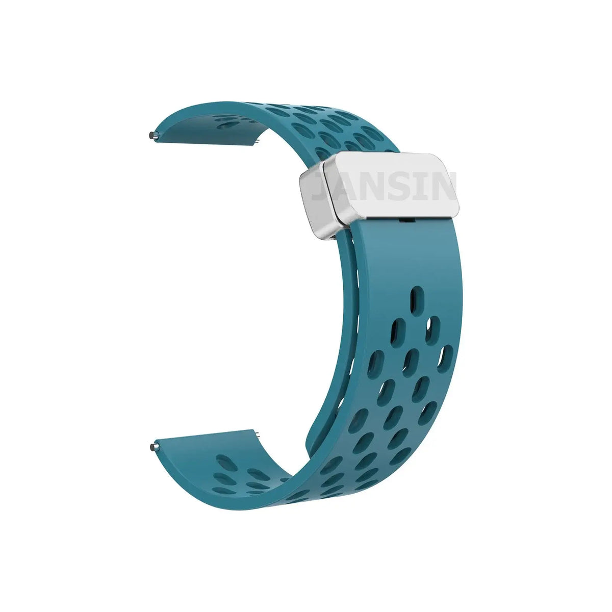 Amazfit Balance, GTR, GTS & Bip Vented Silicone Band, Magnetic Clasp
