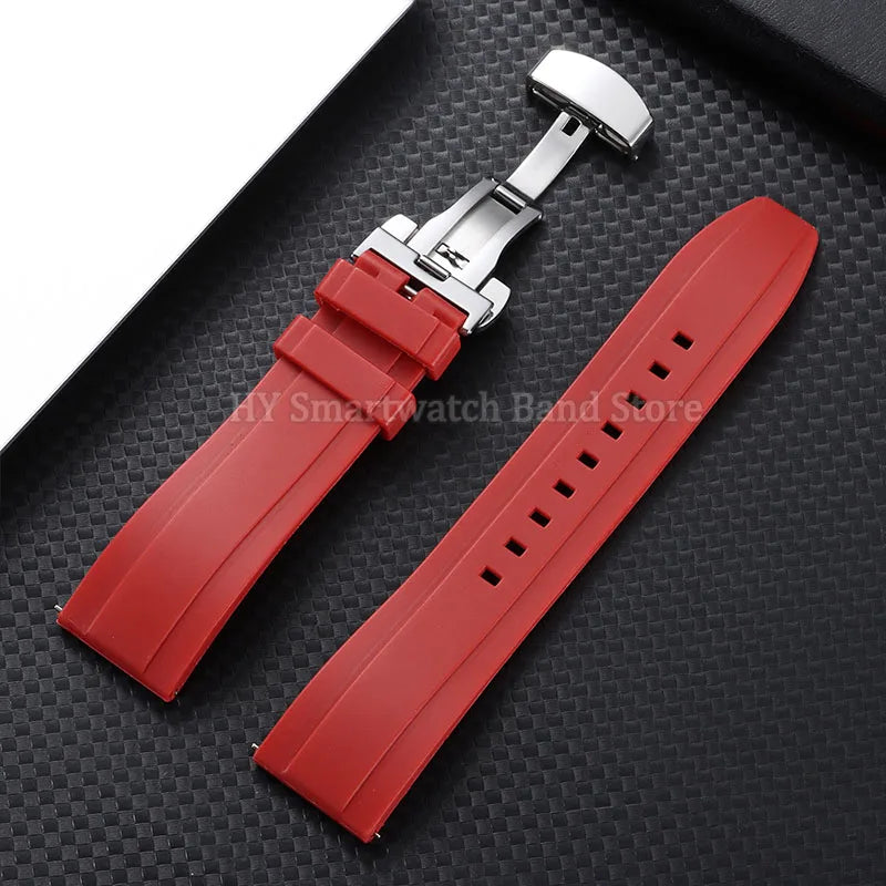 OnePlus Watch Silicone Band with Butterfly Clasp