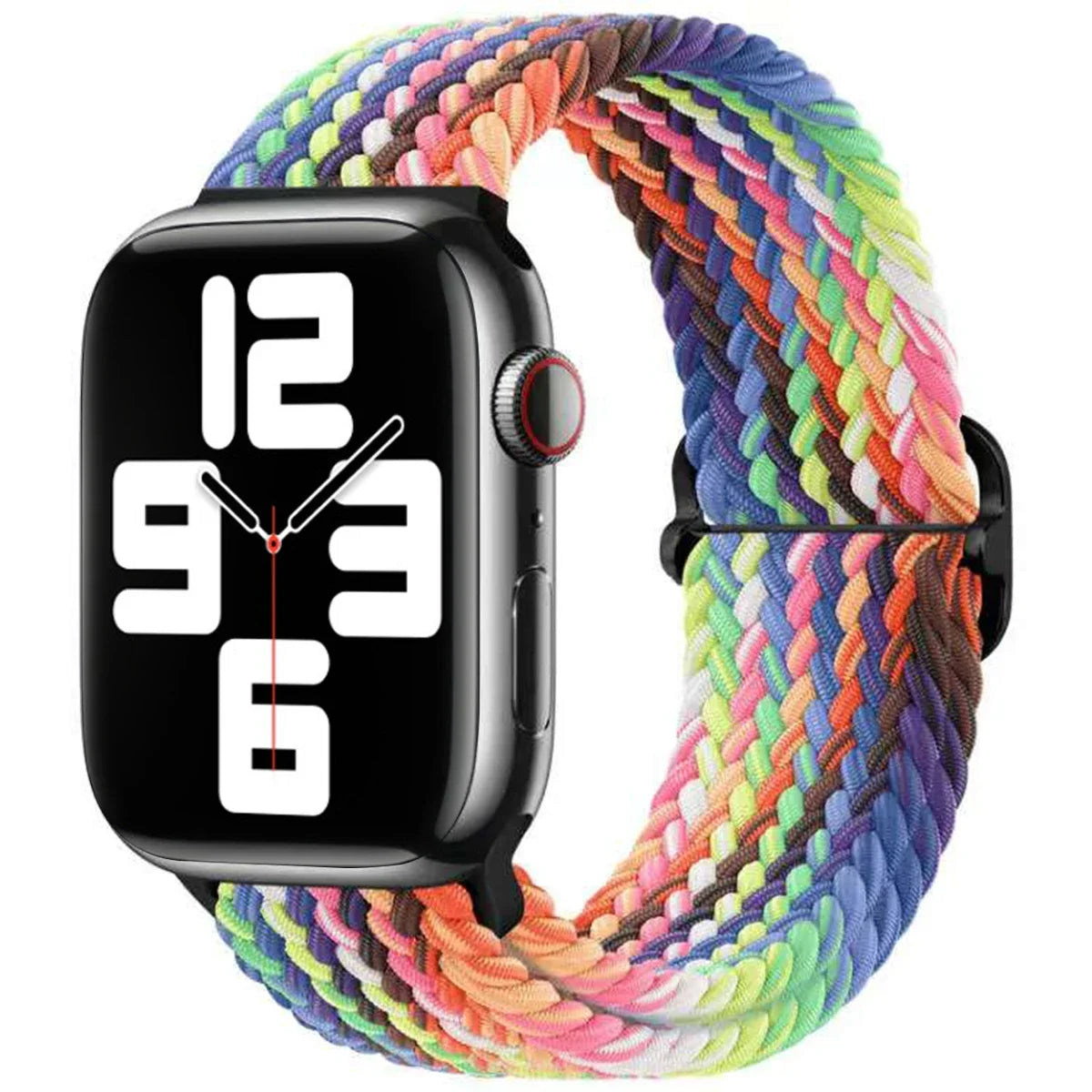 Braided Nylon Solo Loop for Apple Watch Series 1-12, SE & Ultra 1/2/3/4