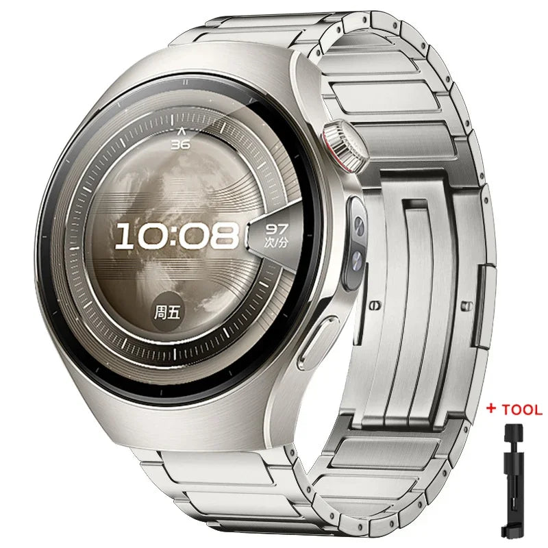 22mm Titanium Metal Band for Huawei Watch GT5 / GT5 Pro / GT4 / GT3