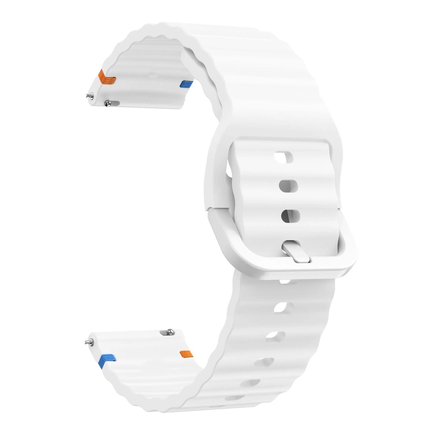 Motorola Moto Smartwatch Silicone Watch Band - Wave Suture Sports Strap