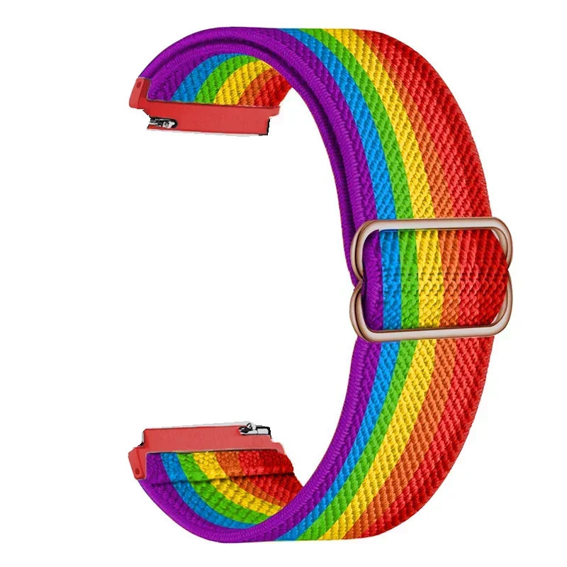 Motorola Moto Watch Patterned Stretch Nylon Band with Slider