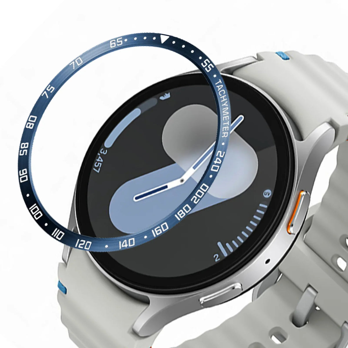 Stainless Steel Bezel Ring for Samsung Galaxy Watch 7 (40/44mm) & Watch Ultra 47mm