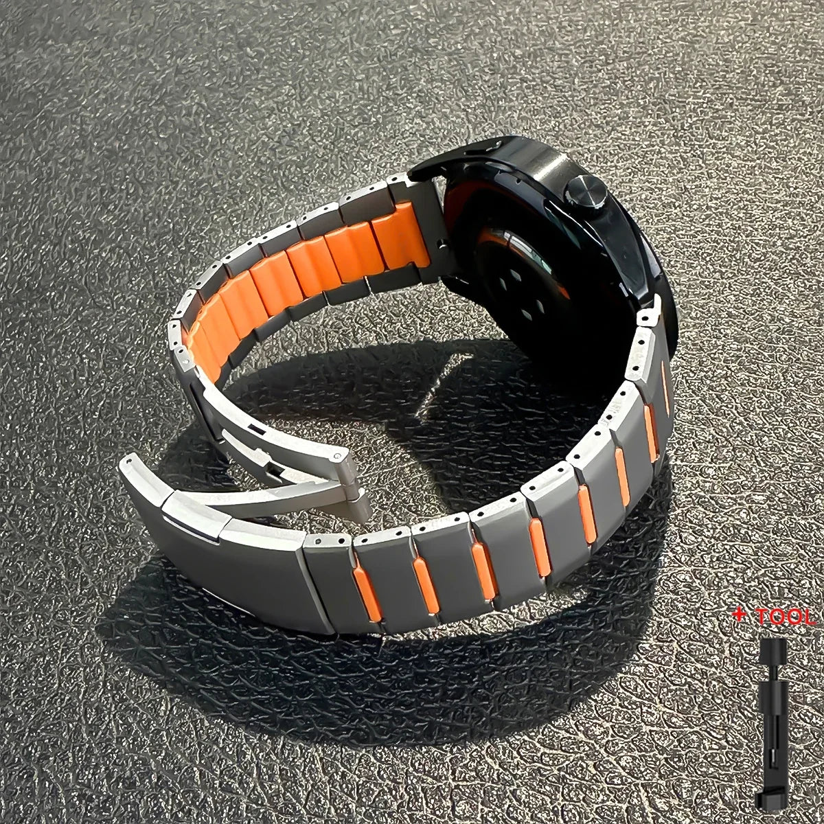 22MM Stainless Steel Watch Band for Huawei GT6 GT5 GT4 GT3 & Samsung Galaxy Watch