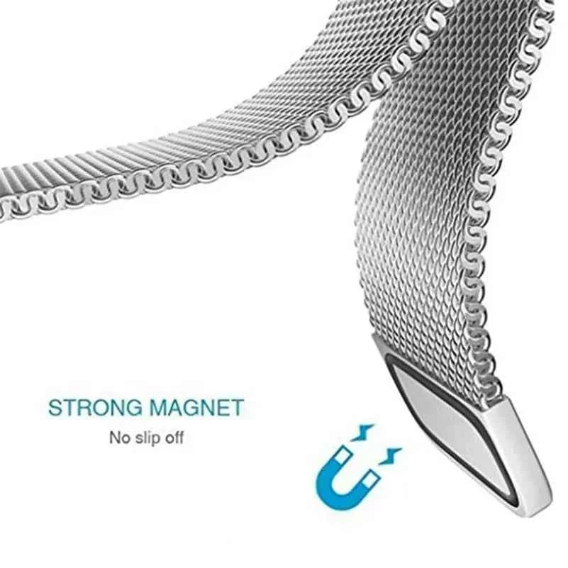 20/22mm Magnetic Milanese Loop Band – Samsung Galaxy Watch 7/6/5/4, Huawei GT5/GT4/GT3, Gear S3 & More