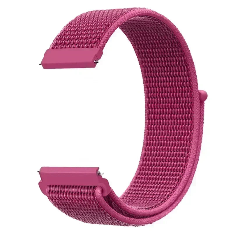 Motorola Moto Watch Woven Nylon Sport Loop, Hook-and-Loop, 50 Colors