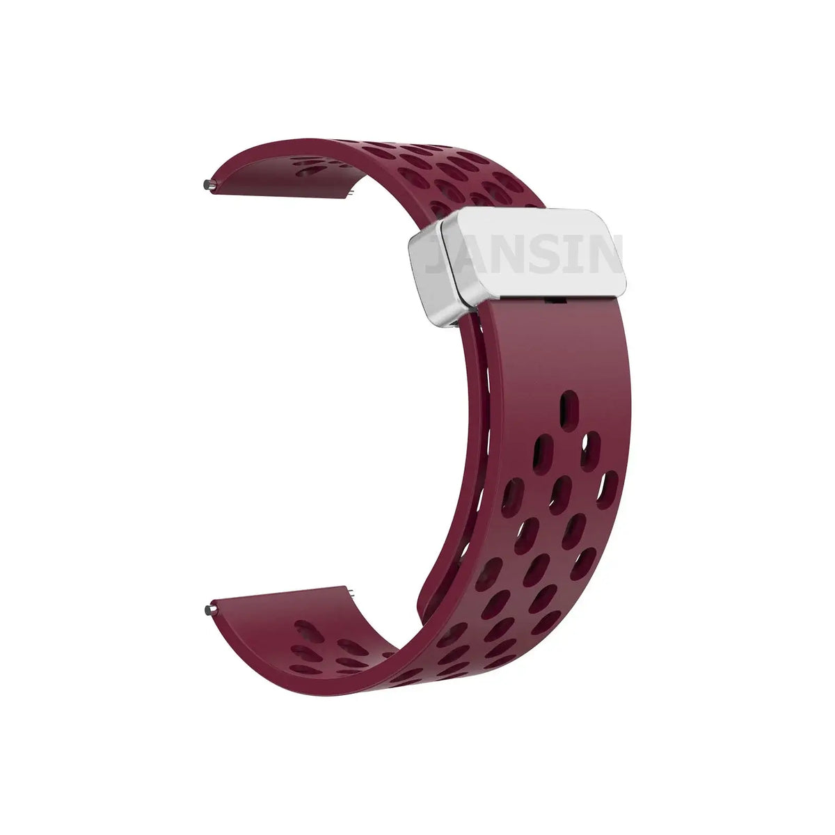 Amazfit Balance, GTR, GTS & Bip Vented Silicone Band, Magnetic Clasp