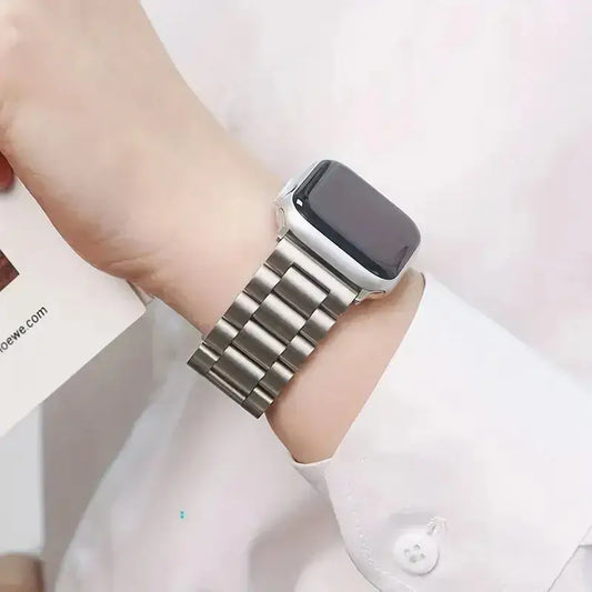 Apple Watch Stainless Steel Band - Sleek Durable Design
