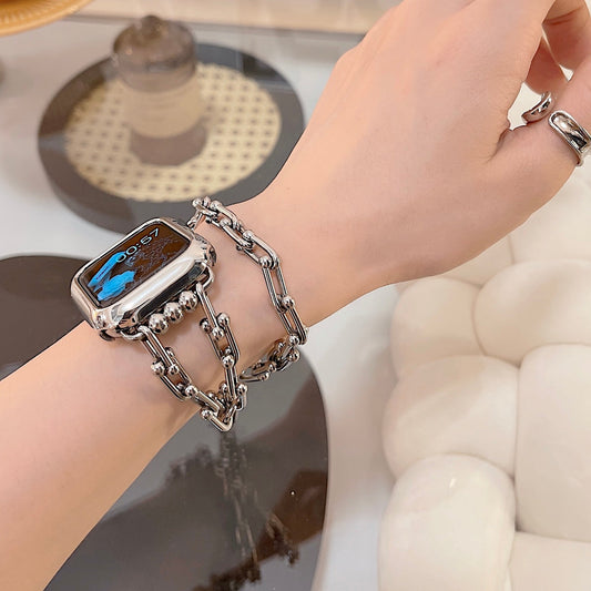 Stainless Steel Apple Watch Band Series 11/10/9/8/7/6/5/4/ SE / Ultra 1/2/3