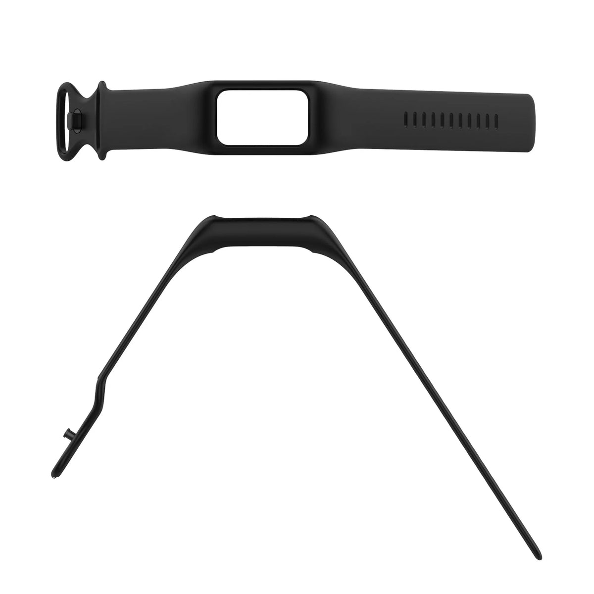 Fitbit Charge 5 & 6 Silicone Sport Band with Built-In Case