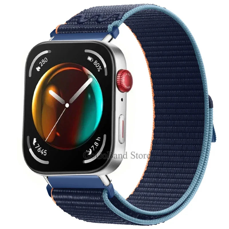 Nylon Loop Band for Huawei Watch Fit 3 / Fit 2 – Sport Replacement Wristband