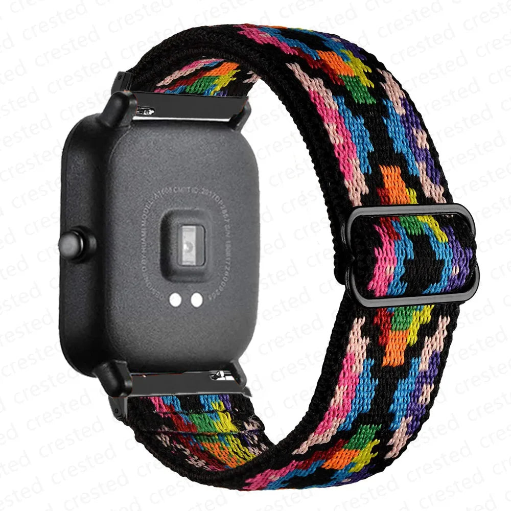 Polar Vantage, Grit X & Ignite Stretch Nylon Loop Band, Slide Buckle
