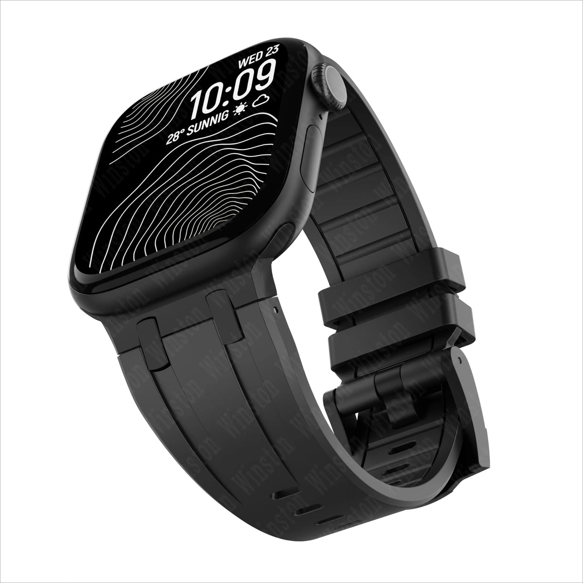 Liquid Silicone Apple Watch Band – Rubber Sport Strap | Series 11/10/9/8/7/6/SE & Ultra 1/2/3 | 42–49mm