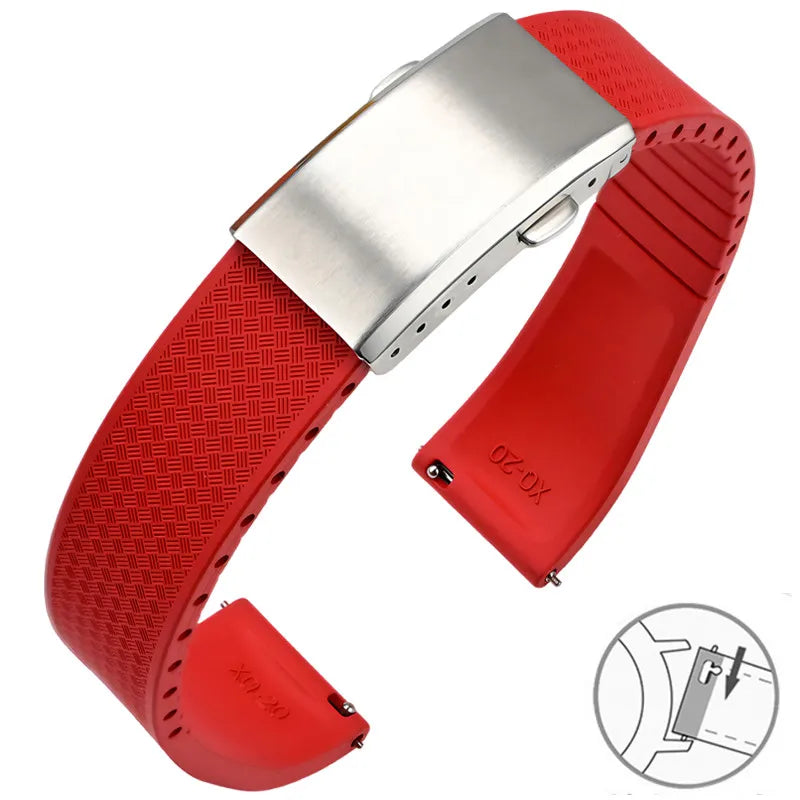 COROS PACE & APEX FKM Rubber Band with Folding Clasp