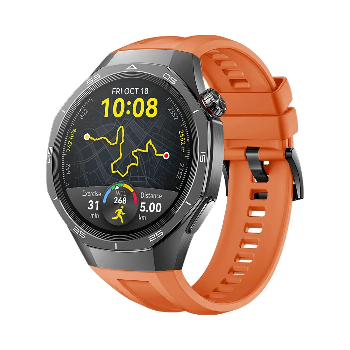 22MM Silicone Sport Band for Huawei Watch GT5 / GT5 Pro / GT4 / GT3 / GT2 46mm & Redmi Watch 5 / 3