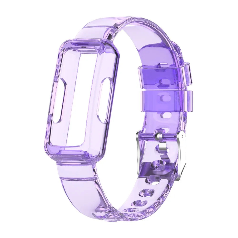 Fitbit Inspire, Luxe & Ace Clear Band with Built-In Case